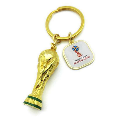 خرید فدراسیون جهانی فیفا Keychain فدراسیون فوتبال طراحی کلید کلیدی تبلیغاتی تولید آنلاین