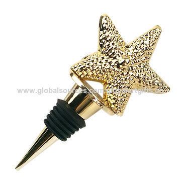 خرید 3D Starfish شراب بطری بند مناسب برای عاشقان ساحل تولید آنلاین