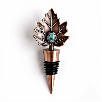 3D Die Struck Design Vintage Brass Wine Stopper با استفاده از دستگاه های ضد آب